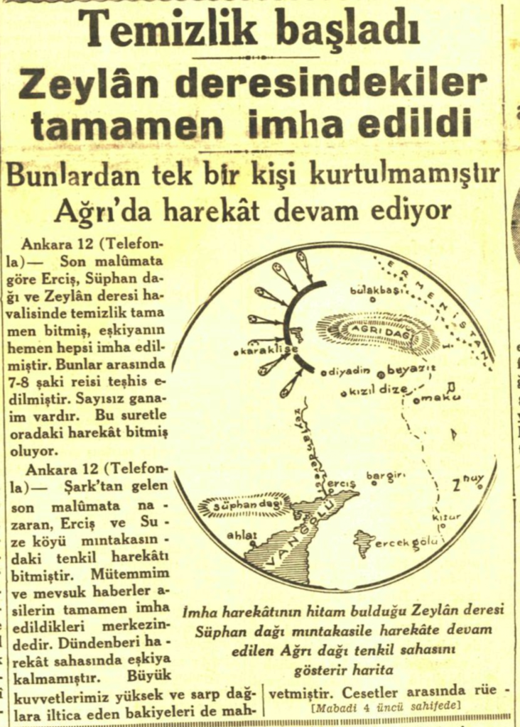 Cumhuriyet Gazetesi, 13 Temmuz 1930